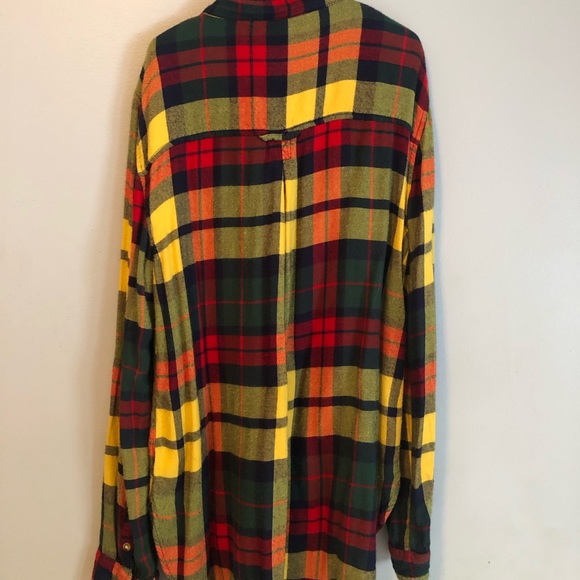 Women’s plaid button down sweater - Picture 4 of 4